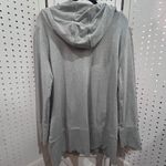Talbots  Grey Full Zip Hoodie Long Sleeve Casual Comfort XL Cotton Modal Blend Photo 8