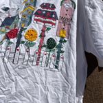 Vintage Bird Houses 1995 Vicki Melhart Single Stitch T Shirt Size L USA Made White Size L Photo 1