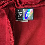 Diane Von Furstenberg  Dress Women’s Size 12 Red Carpreena Back Zip Ponte Sheath Photo 3