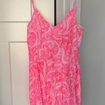 Lilly Pulitzer Kyla Romper Neon Pink Pout Mini Dress Photo 1
