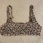 Xhilaration E Cheetah Print Bikini Top Photo 0