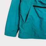 L.L.Bean VTG Anorak Womens Medium Teal Pullover Windbreaker Photo 5