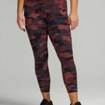 Lululemon NWT Wunder Train High Tight365 Camo Smoky Red Night Sea Multi Photo 2