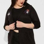 Torrid Black Disney Mickey&Minnie Halloween Cardigan Sz.3 NWT Photo 0