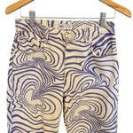 ZARA Printed Straight Leg Jeans Swirl Design Size 4 6688/043 Photo 3