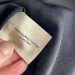 Schai Womens Goat Suede Leather Exposed Back Zip Cap Sleeve Shift Dress Green/Gr Gray Photo 7