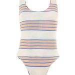 Maaji NWT Paradise Postals Claire Low Back One Piece Swimsuit Reversible Photo 3