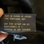 Marc New York Andrew  Women’s Black Leather Jacket Zip w/ Belt Tie Size XL Photo 7