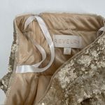 REVELRY Jackie Sequin Pants Size 0 Gold Bridesmaid Wedding Bridal Formal 2500 Photo 5