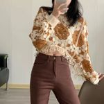 Crochet Fringe Sweater Photo 2