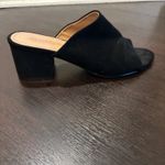 Steve Madden Madden NYC Black Suede Slip on Heel Photo 2