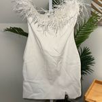 Likely  Katy‎ White Feather Mini Dress 0 Photo 2