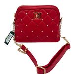 Badgley Mischka  QUILTED DOME CROSSBODY WITH STUDS Photo 0