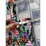 VTG 70s Hay Pence Floral Maxi Dress Smocked Sundress Colorful Summer Dress Black Size undefined Photo 3