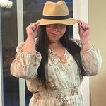 Pacific&Co The hatter  tan fedora hat on size medium Photo 0