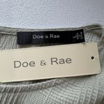 Doe & Rae  Miami Mini Dress Sage Size L New‎ With Tags Photo 2