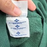 Jerzees Vintage Crewneck Christmas Sweatshirt Size XL Green Puffy Paint Angels Photo 5