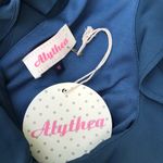 Alythea NWT  boutique blue ruffle dress Photo 5