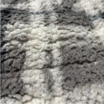 UGG Koolaburra by  Women's Top Brushed Back Sherpa Hoodie plaid Size Medium Photo 2