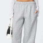 Edikted  Clark oversized sweatpants size xs  Photo 0