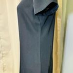 Adrienne Vittadini Women’s Size 2 Dress Shift Short Sleeve Black Mini Photo 3
