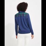 Vineyard Vines Blackwatch Classic Shep Shirt Size Medium, Blue w/ Plaid Contrast Photo 3