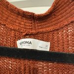 Sonoma Women's Brown/Rust Open Front Cardigan Sweater Photo 1
