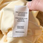 Meshki  Sharon Scuba Jersey Mini Dress in Pastel Lemon Size L NWT Photo 9