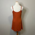 Blue Rain  Francesca's NWT Orange Lace Sexy‎ Slip Dress - XS Photo 2
