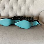 Betsey Johnson Betsy Johnson Black Heeled Boots embellished with secured diamond rhinestones. Photo 2