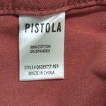 Pistola Canyon Rose High Rise Button Fly Patch Pocket Straight Leg Pants Size 30 Photo 5