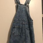 Forever 21 Small Acid Wash Denim Overall Mini Skirt Photo 1