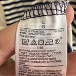 Old Navy  blue white striped short sleeve t shirt dress size large Photo 2