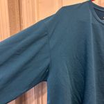 Nike Yoga Dri Fit Women Teal Long Sleeve Sweatshirt Athletic Top Size Large Photo 4