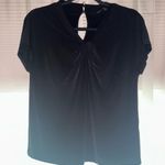 Banana Republic Black  short sleeve blouse  Photo 0