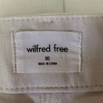 Aritzia  Wilfred Free Women's White High Rise Straight Leg Ankle Denim Jeans Sz 0 Photo 3