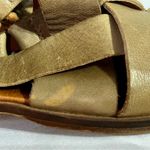 Free People  woven shoes with leather tie, size 37 Photo 4