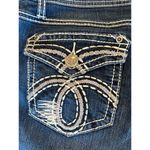 Earl Jean  Jeans Capri Women 16P Y2K Grunge Thick Stitch Petite Western Cowgirl Photo 10