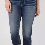 BKE  Gabby Cropped Jeans Women’s 26 Hendrell Stretch Mid Rise Whiskered Stretch Photo 0