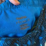 Reebok Colorful Royal Blue Black Print Performance Athletic Shorts Photo 9