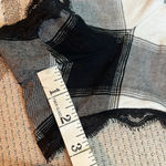 Victoria's Secret Victoria’s Secret Dream collection black white metallic plaid sleep shorts Photo 8