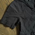 Anthropologie Tradlands black NELL MINI LINEN DRESS XS Photo 5