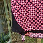 Worthington  Pink and Black Geometric Tank Top XL Photo 2