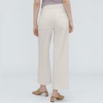 Everlane  The Organic Wide-Leg 2.0 Crop Pant‎ Bone 6 Photo 1