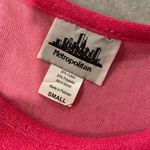 NWOT Metropolitan Size S Bright Pink Terry Cloth Tank Sun Dress Coverup Pockets Photo 8