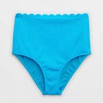 Aerie Scalloped High-Waisted Bikini Photo 1