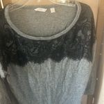 New York And Company  Gray Knit Top xl Photo 1
