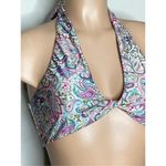 PilyQ New. PQ shimmer paisley bikini. D-cup/L-bottom. Retails $152 Photo 13