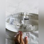 American Eagle  White Denim Skirt Photo 1