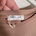 Ekouaer Long Sleeve Pajama Top Beige M Photo 8
